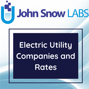 Electric Non Investor Owned Utilities Companies and Rates 2011-2020