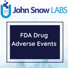 FDA Adverse Events Reporting System Drug Indication 2021