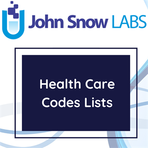 Health Care Codes Lists Data Package