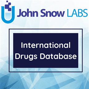 International Drugs Database Data Package