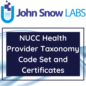 NUCC Health Provider Taxonomy Code Set and Certificates Data Package