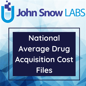 National Average Drug Acquisition Cost Files