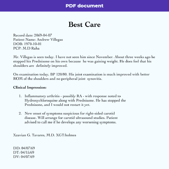 health information de identification