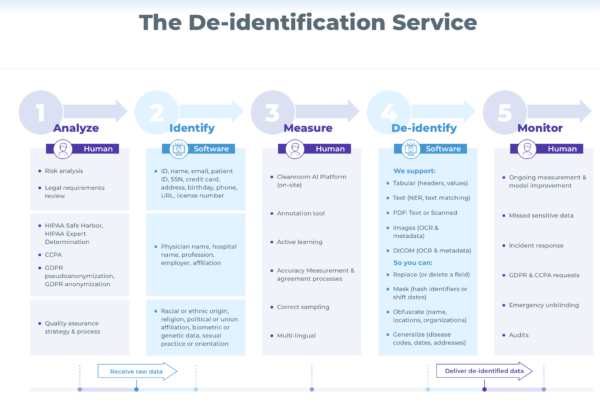 The De-identification Service