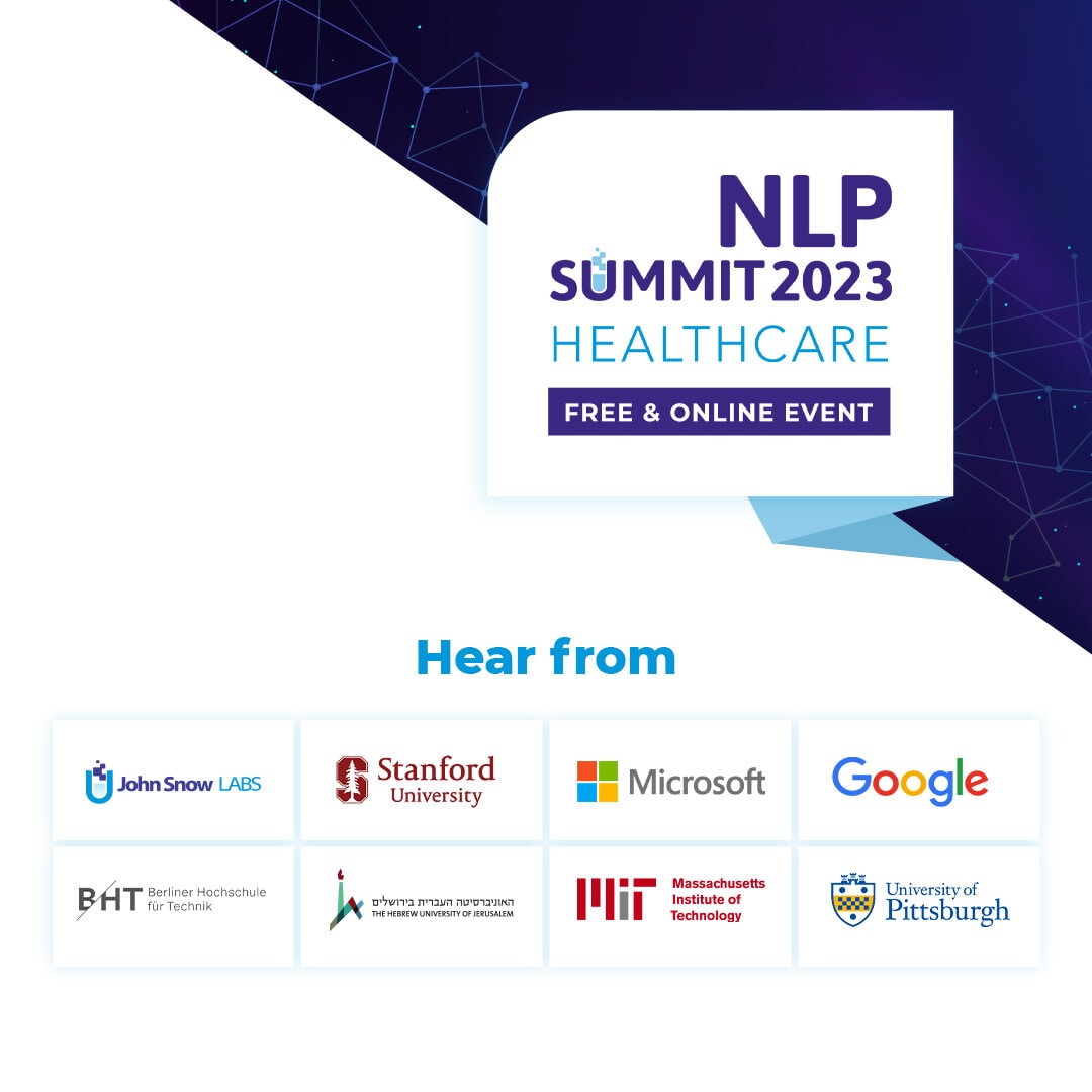 Become a Speaker at the NLP Summit 2023 - John Snow Labs