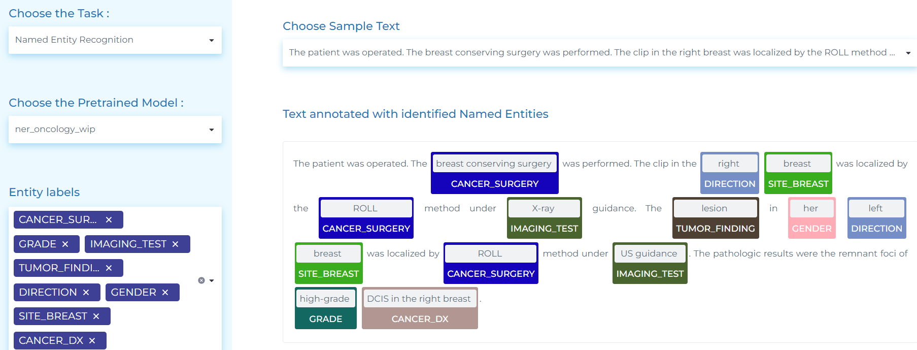 Exploring oncological terms