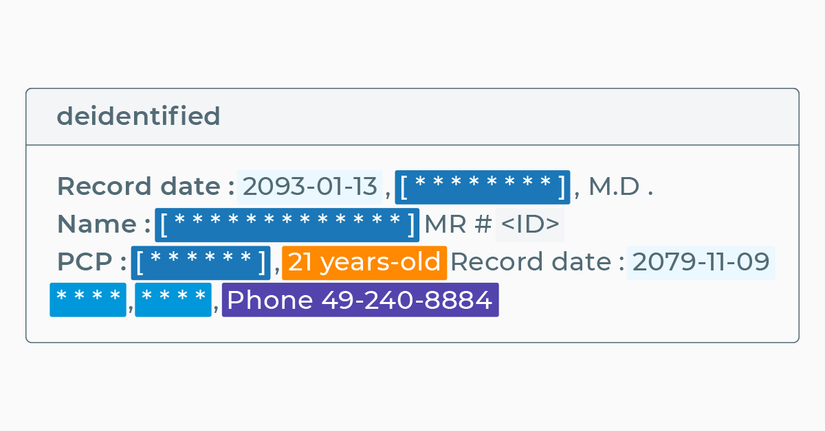 Multi-Mode Deidentification With Spark NLP for Healthcare