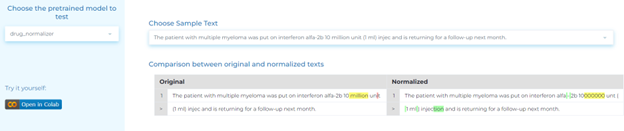 Clinical natural language processing for normalizing medication-related phrases.