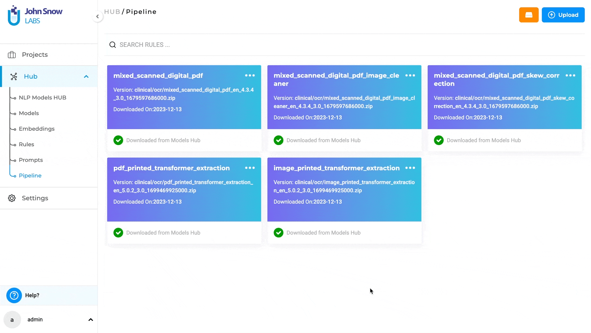 Support for OCR Pipelines in NLP Lab