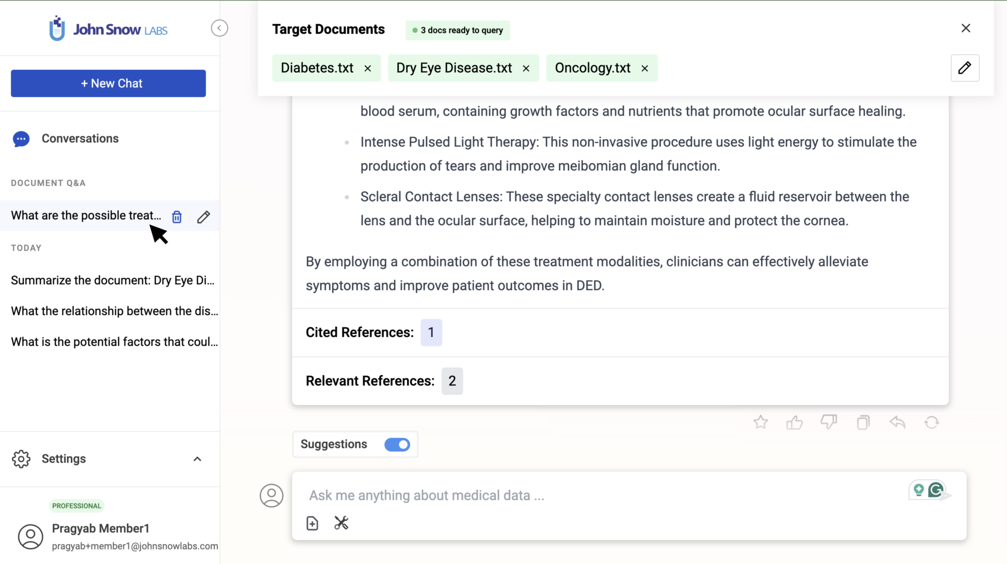 Introducing Document Q&A (DocQA) Feature in Medical Chatbot - John Snow ...